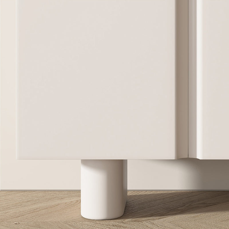 Servidor contemporáneo de comedor de madera de Faux Server con luces para el comedor