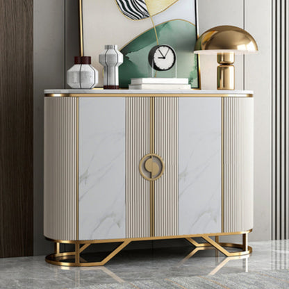 Glam Sideboard Cabinet Marmo Sideboard Tavolo con porte per cucina
