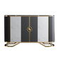 Glam Sideboard Cabinet Marmo Sideboard Tavolo con porte per cucina