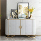 Glam Sideboard Cabinet Marmo Sideboard Tavolo con porte per cucina