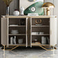 Glam Sideboard Cabinet Marmo Sideboard Tavolo con porte per cucina