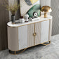 Glam Sideboard Cabinet Marmo Sideboard Tavolo con porte per cucina