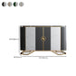 Glam Sideboard Cabinet Marmo Sideboard Tavolo con porte per cucina