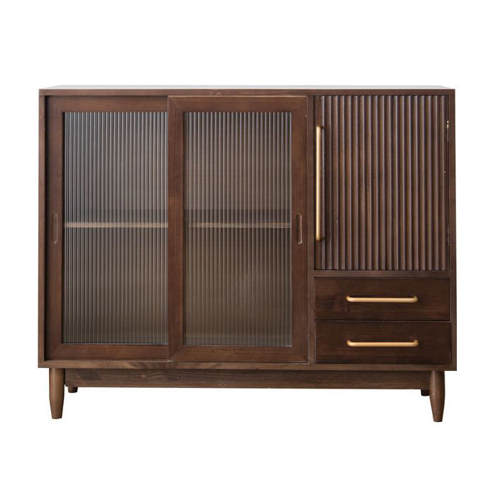 Mesa de pino del gabinete del aparador glamoroso con piernas para la cocina