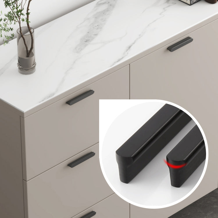 Contemporary Sideboard Cabinet Solid Wood Sideboard Table with Doors for Dining Room Clearhalo 'buffet_sideboard' 'Buffets & Sideboards' 'furn' 'furn_buffet_sideboard' 'Furniture' 'Kitchen & Dining Furniture' 7500759