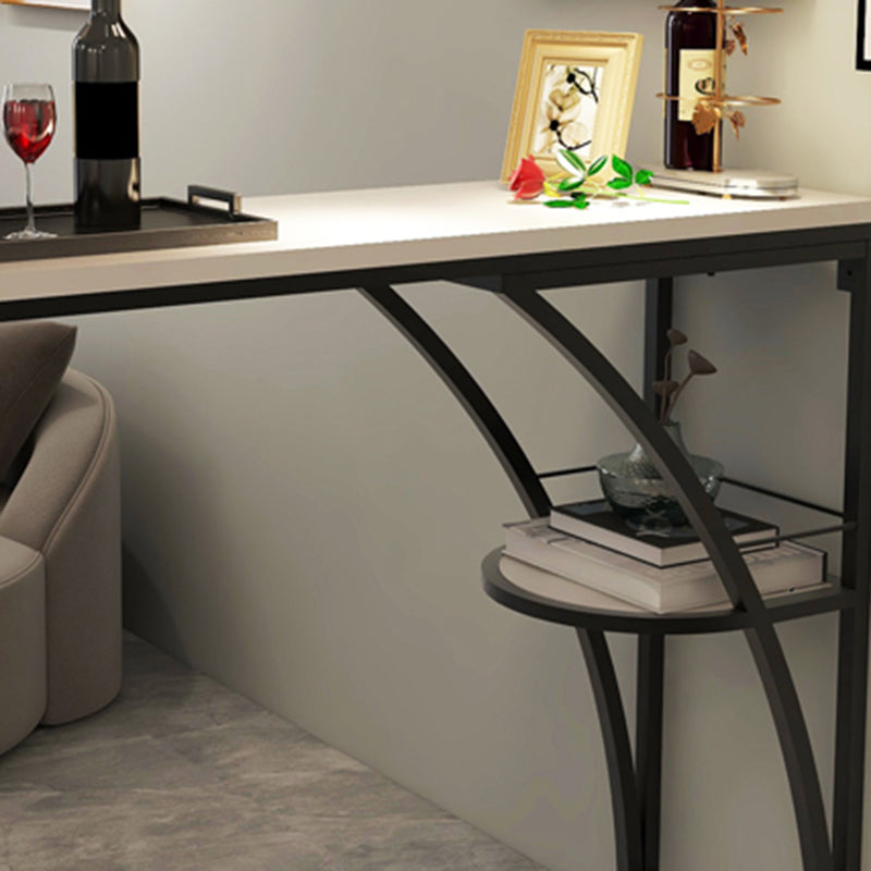 Modern Rectangle Wood Counter Table 1/3 Pieces Bar Table Set for Living Room Clearhalo 'Bar Furniture' 'furn' 'furn_home_bar_bar_sets' 'Furniture' 'Home Bars & Bar Sets' 'home_bar_bar_sets' 'Kitchen & Dining Furniture' 7508311