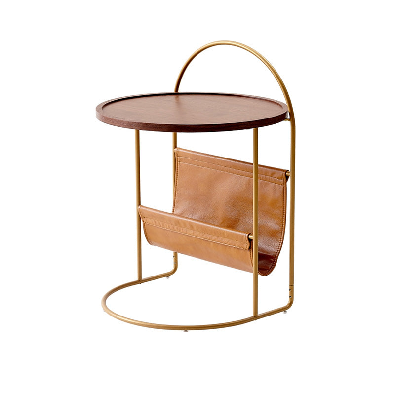 Natural Tray Top Corner Table Solid Wood Side Table with Storage 1 Clearhalo 'Coffee & Accent Tables' 'End & Side Tables' 'end_side_tables' 'furn' 'furn_end_side_tables' 'Furniture' 'Living Room Furniture' 7508327