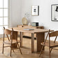 Modern Rectangle Solid Wood Dining Table Tripod Base Dining Table Clearhalo 'Dining Tables & Seating' 'Dining Tables' 'dining_table' 'furn' 'furn_dining_table' 'Furniture' 'Kitchen & Dining Furniture' 7509139