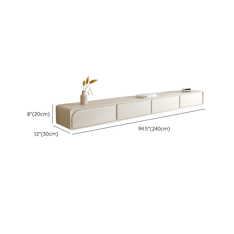 Contemporary TV Console Floating Faux Wood Media Console for Home Clearhalo 'furn' 'furn_tv_stands_entertainment_centers' 'Furniture' 'Living Room Furniture' 'TV Stands & Entertainment Centers' 'TV Stands & Media Storage Furniture' 'tv_stands_entertainment_centers' 7516895