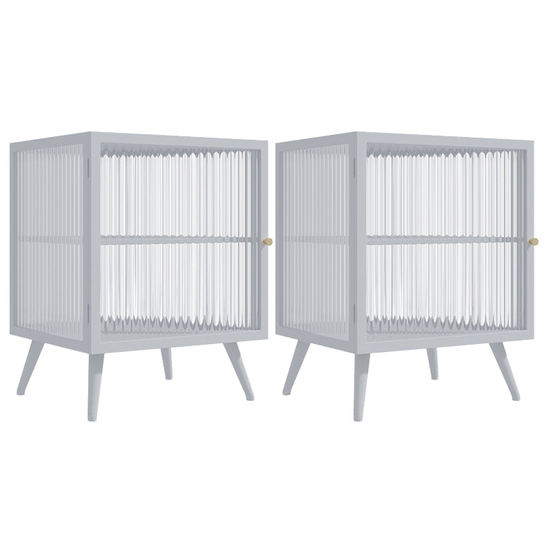 Table table de chevet de table moderne en métal pour chambre à coucher pour chambre à coucher