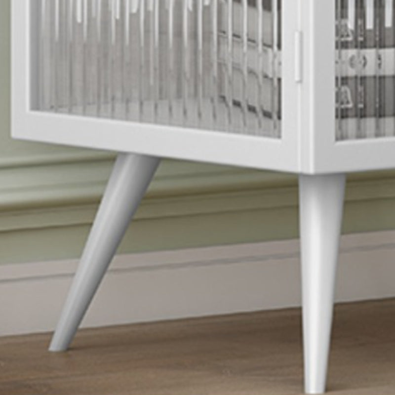 Table table de chevet de table moderne en métal pour chambre à coucher pour chambre à coucher