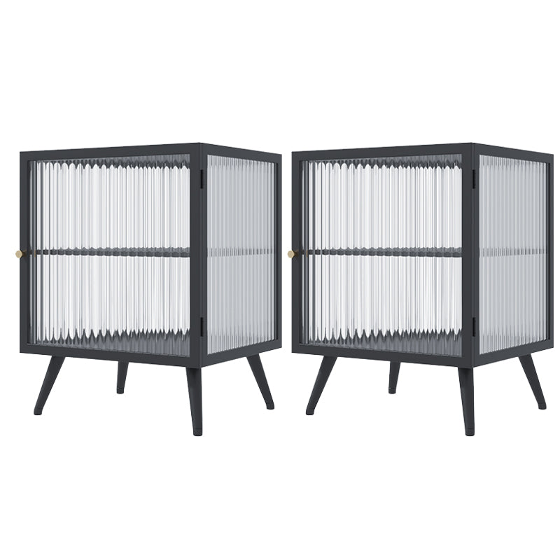 Table table de chevet de table moderne en métal pour chambre à coucher pour chambre à coucher