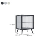 Table table de chevet de table moderne en métal pour chambre à coucher pour chambre à coucher