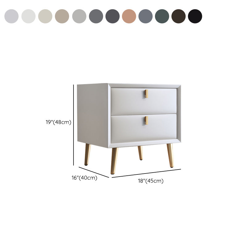 Modern accenttafel nachtkastje lederen nachtkastje voor slaapkamer