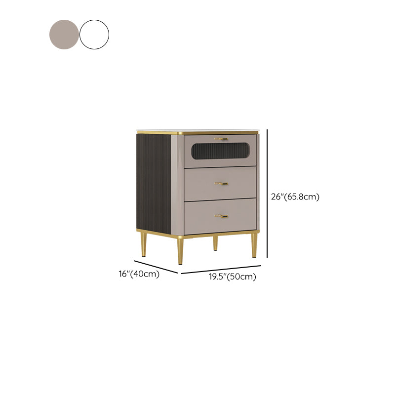 Classic glam comò in pietra per il petto di stoccaggio con cassetti