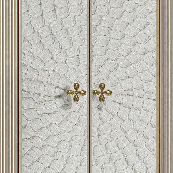 Modern de almacenamiento Gold Gold Storage Chox Chox con cajones