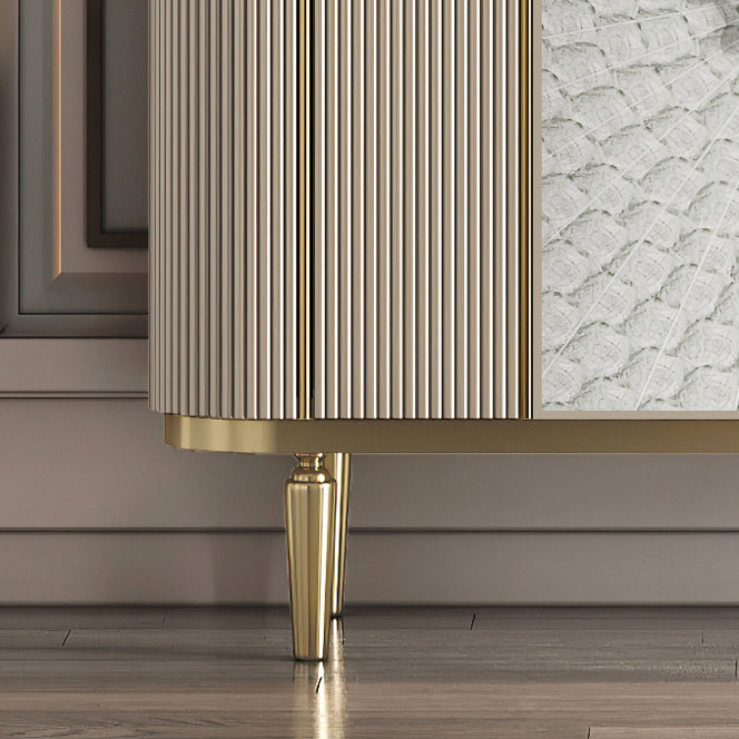 Modern de almacenamiento Gold Gold Storage Chox Chox con cajones