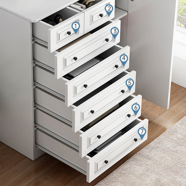 Wooden Dresser Contemporary Storage Chest Dresser for Bedroom Clearhalo 'Bedroom Furniture' 'Dressers & Chests' 'dressers_chests' 'furn' 'furn_dressers_chests' 'Furniture' 7517183