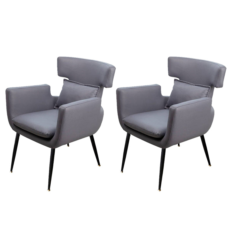 Silla de oficina sin brazo silla de escritorio de madera con 4 patas para la casa de dormitorio