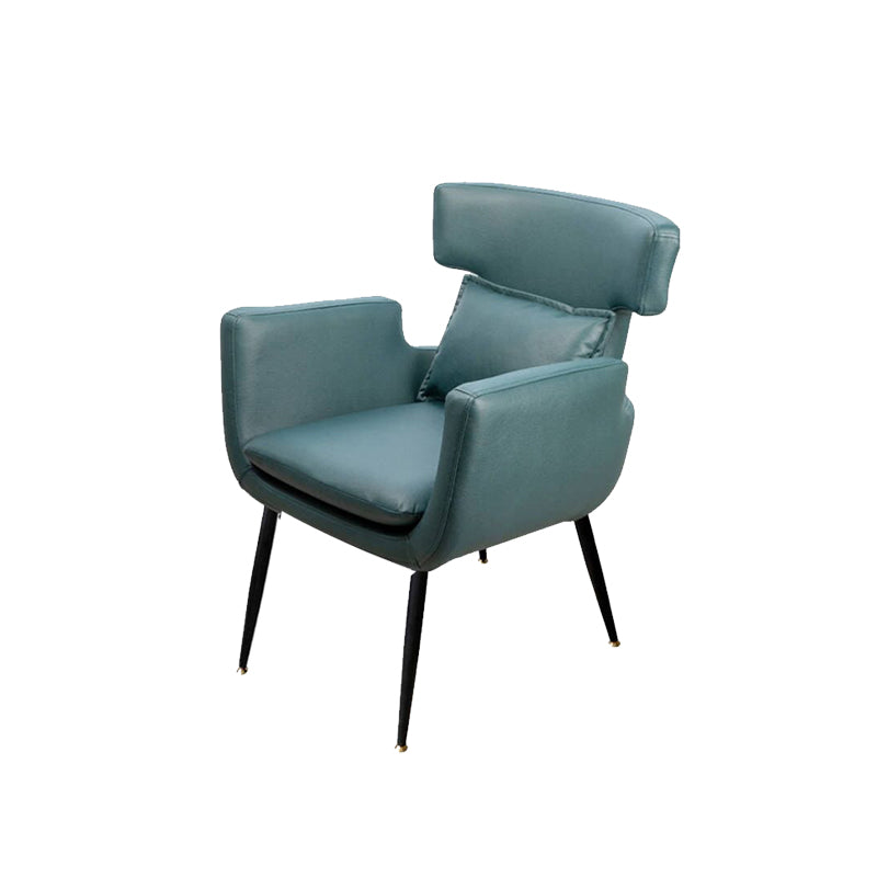 Silla de oficina sin brazo silla de escritorio de madera con 4 patas para la casa de dormitorio