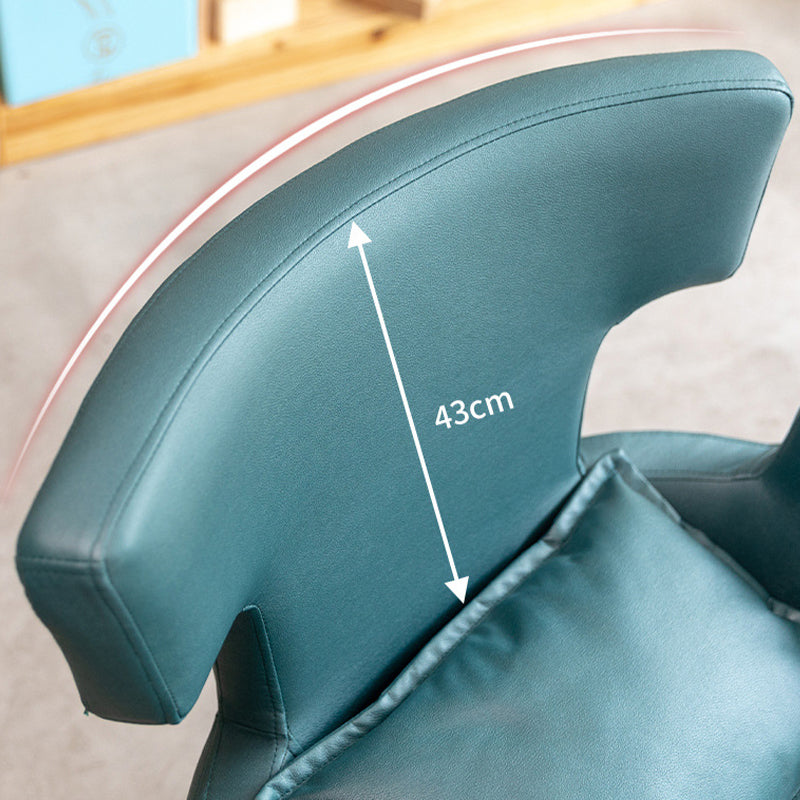 Silla de oficina sin brazo silla de escritorio de madera con 4 patas para la casa de dormitorio