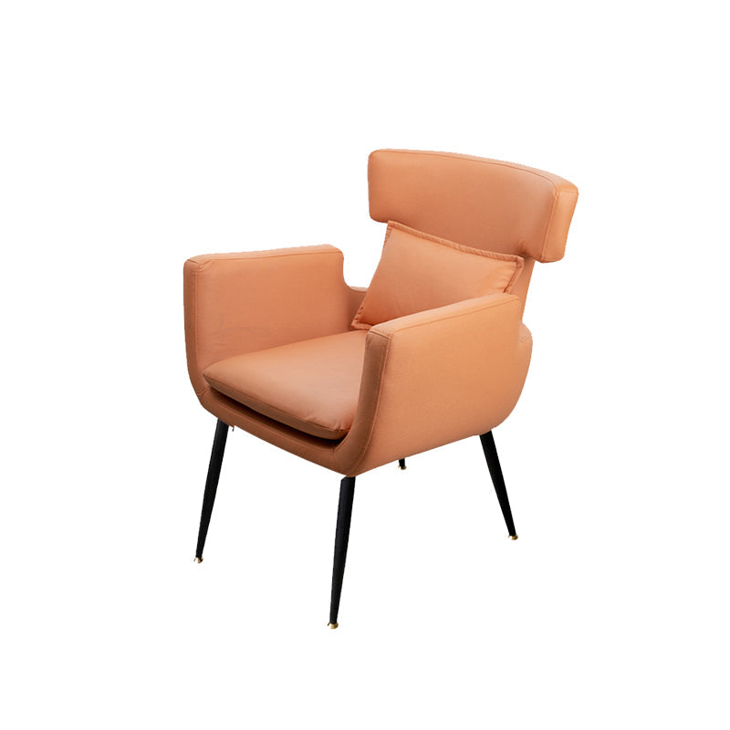 Silla de oficina sin brazo silla de escritorio de madera con 4 patas para la casa de dormitorio