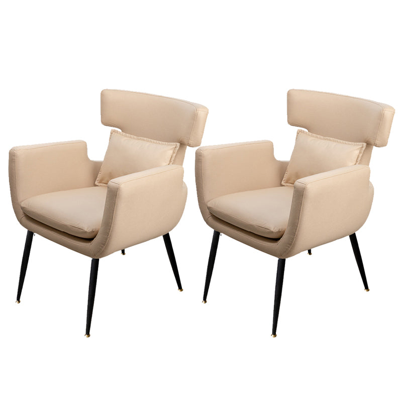 Silla de oficina sin brazo silla de escritorio de madera con 4 patas para la casa de dormitorio