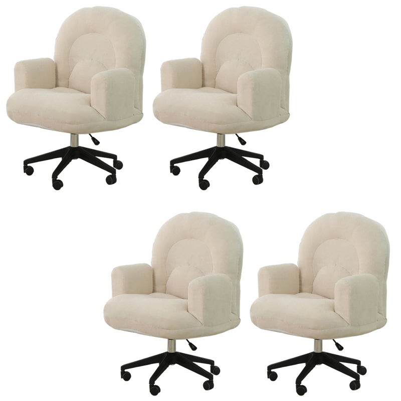 Sedia da ufficio moderna senza braccioless a braccioletta regolabile sedia a scorrimento