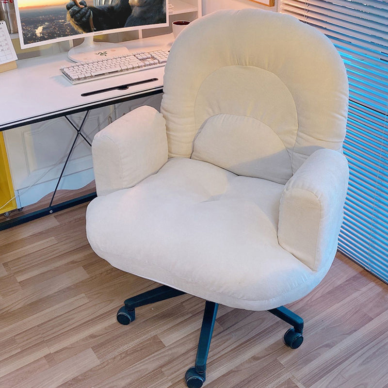 Sedia da ufficio moderna senza braccioless a braccioletta regolabile sedia a scorrimento