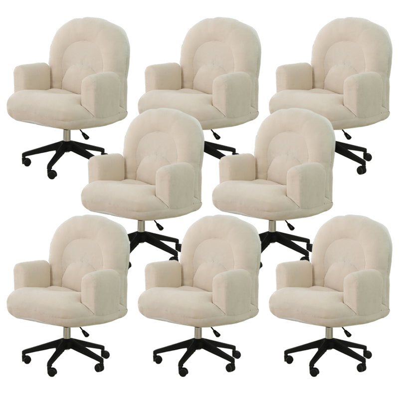 Sedia da ufficio moderna senza braccioless a braccioletta regolabile sedia a scorrimento