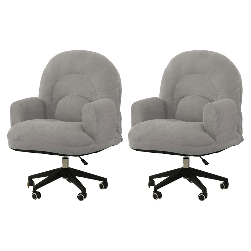 Sedia da ufficio moderna senza braccioless a braccioletta regolabile sedia a scorrimento