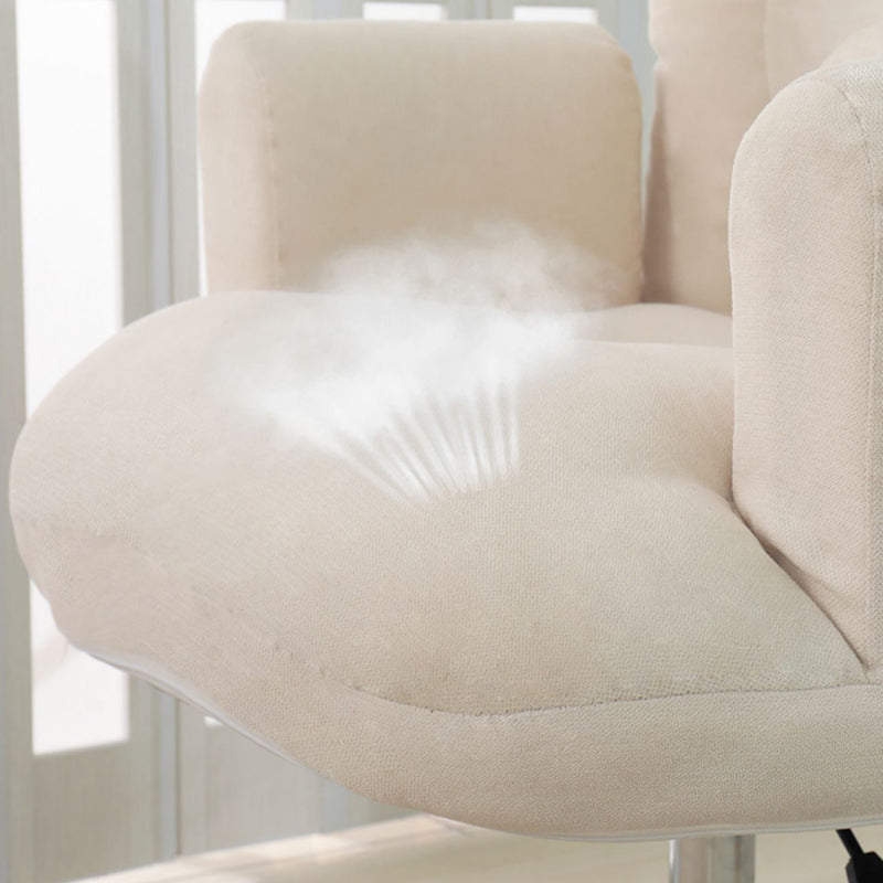 Sedia da ufficio moderna senza braccioless a braccioletta regolabile sedia a scorrimento