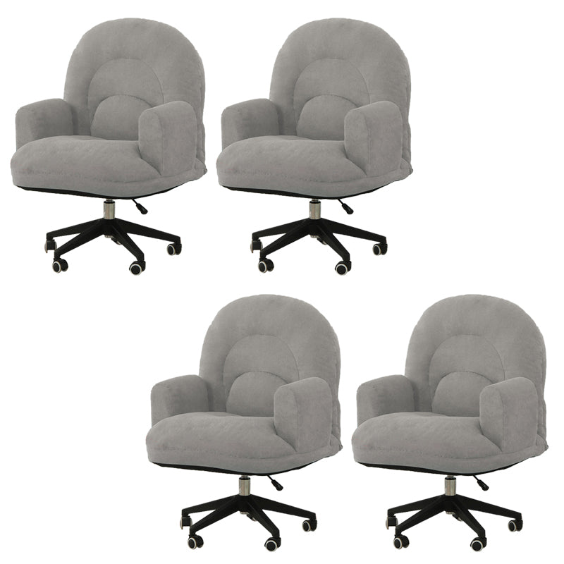 Sedia da ufficio moderna senza braccioless a braccioletta regolabile sedia a scorrimento