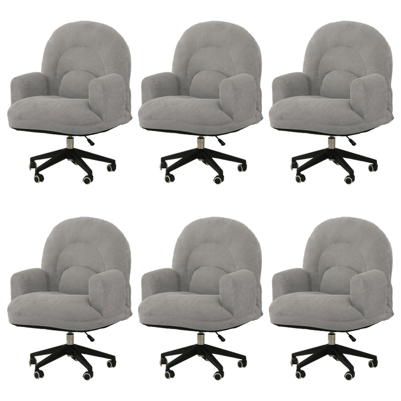 Sedia da ufficio moderna senza braccioless a braccioletta regolabile sedia a scorrimento