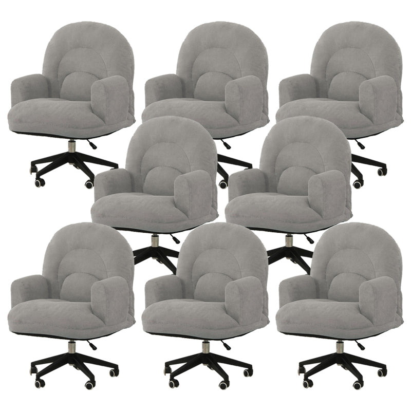 Sedia da ufficio moderna senza braccioless a braccioletta regolabile sedia a scorrimento