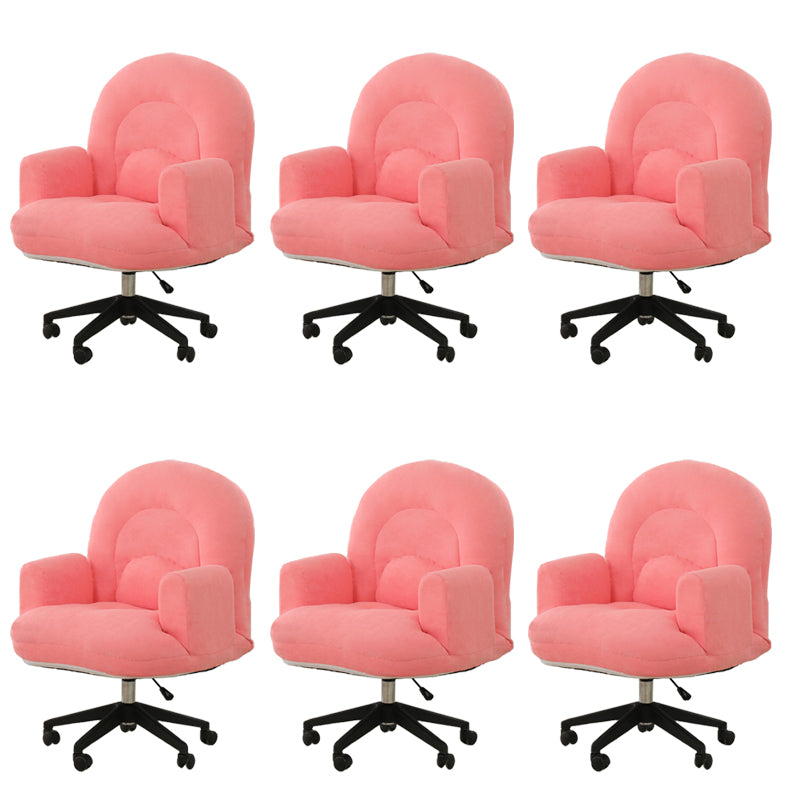 Sedia da ufficio moderna senza braccioless a braccioletta regolabile sedia a scorrimento