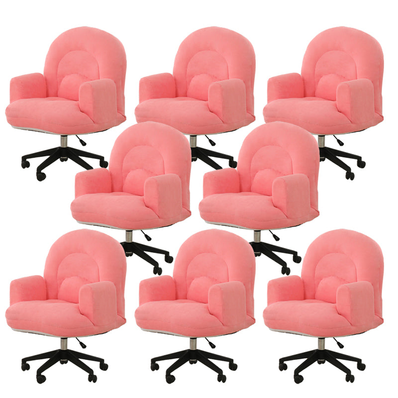 Sedia da ufficio moderna senza braccioless a braccioletta regolabile sedia a scorrimento