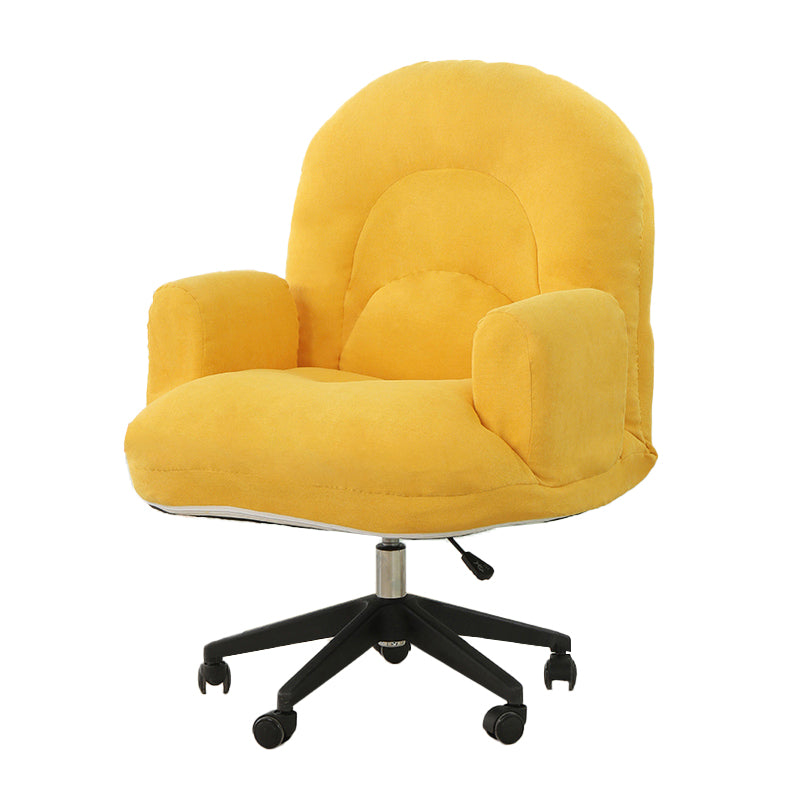 Sedia da ufficio moderna senza braccioless a braccioletta regolabile sedia a scorrimento