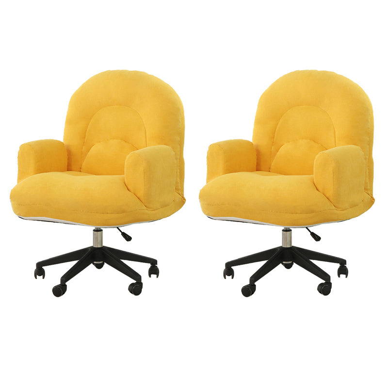 Sedia da ufficio moderna senza braccioless a braccioletta regolabile sedia a scorrimento