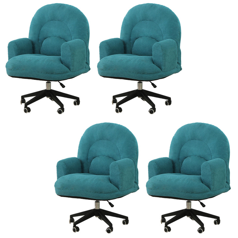 Sedia da ufficio moderna senza braccioless a braccioletta regolabile sedia a scorrimento