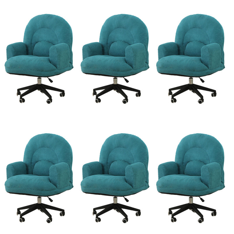 Sedia da ufficio moderna senza braccioless a braccioletta regolabile sedia a scorrimento