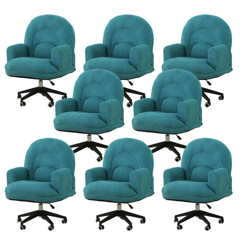 Sedia da ufficio moderna senza braccioless a braccioletta regolabile sedia a scorrimento