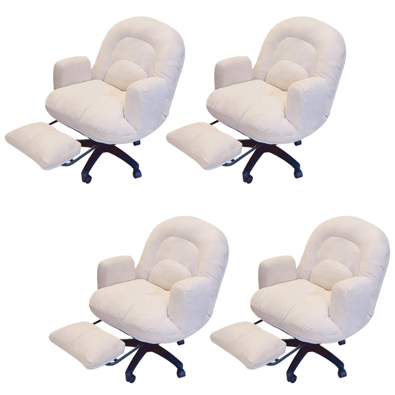 Sedia da ufficio moderna senza braccioless a braccioletta regolabile sedia a scorrimento