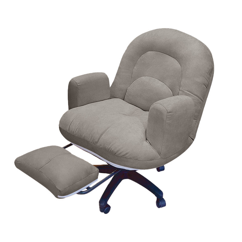 Sedia da ufficio moderna senza braccioless a braccioletta regolabile sedia a scorrimento