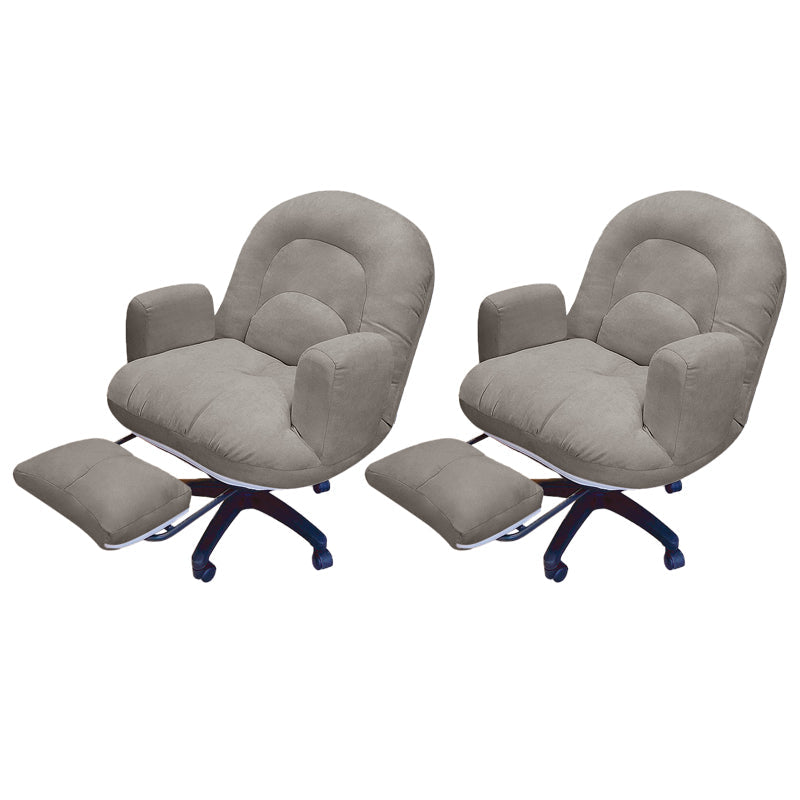 Sedia da ufficio moderna senza braccioless a braccioletta regolabile sedia a scorrimento