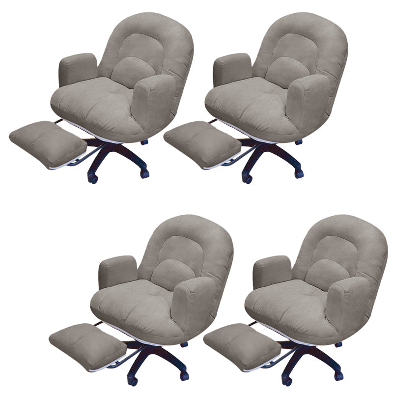 Sedia da ufficio moderna senza braccioless a braccioletta regolabile sedia a scorrimento