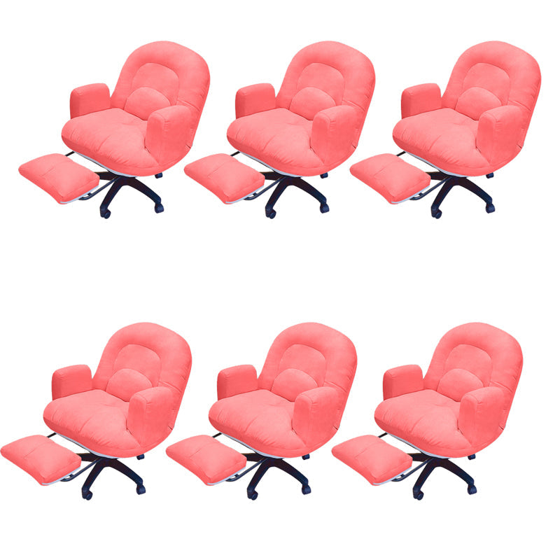 Sedia da ufficio moderna senza braccioless a braccioletta regolabile sedia a scorrimento