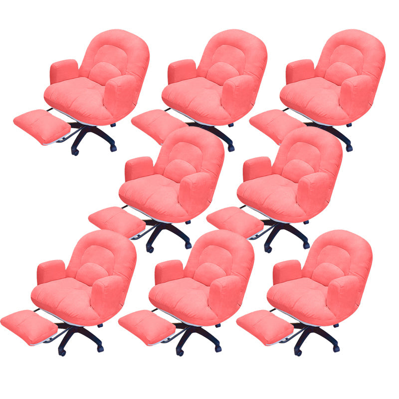 Sedia da ufficio moderna senza braccioless a braccioletta regolabile sedia a scorrimento