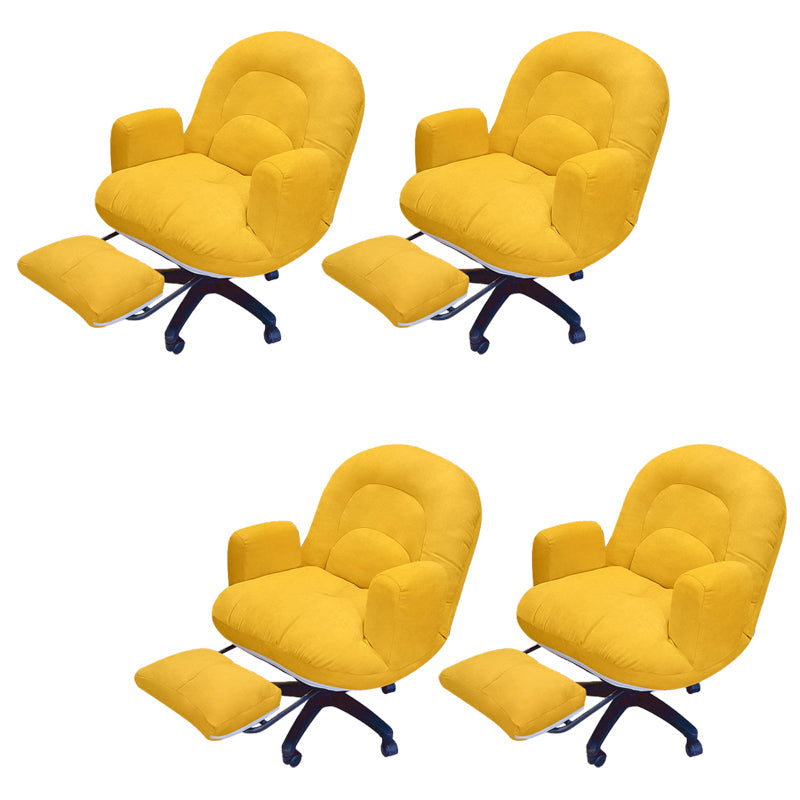 Sedia da ufficio moderna senza braccioless a braccioletta regolabile sedia a scorrimento