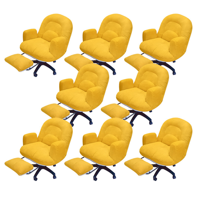 Sedia da ufficio moderna senza braccioless a braccioletta regolabile sedia a scorrimento